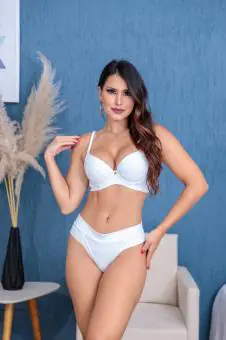 CJ BASICO  ALÇA TRABALHADA - Código 152-3