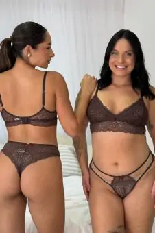 conjunto rendado