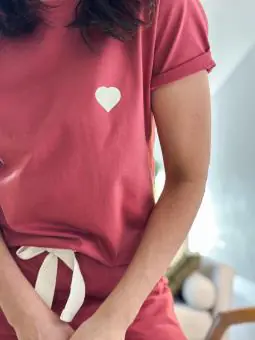 Pijama T-shirt algodão