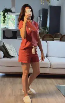 Pijama T-shirt algodão